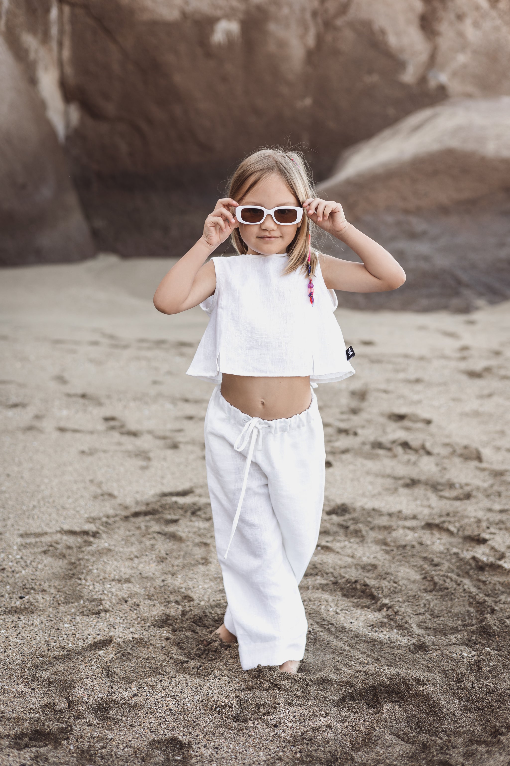 Shop Kids linen set at Sofa Killer comfy and cozy loungewear for
