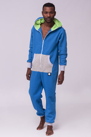 sky BLUE onesie – Jumpsuit Premium Loungewear