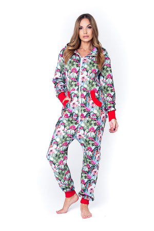 onesie florals prints Cactus – Onesie Premium Loungewear