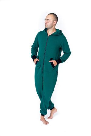 haki onesie zipper back – Onesie Premium Loungewear
