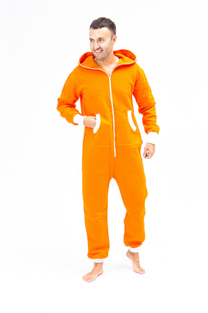 orange onesie cuff – Onesie Premium Loungewear