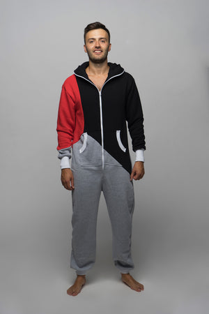 tricolor onesie Racing – Jumpsuit Premium Loungewear