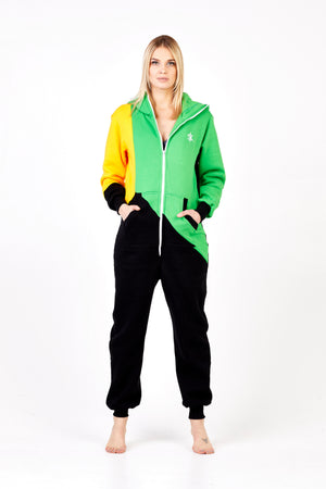 tricolor onesie Jamaica – Onesie Premium Loungewear